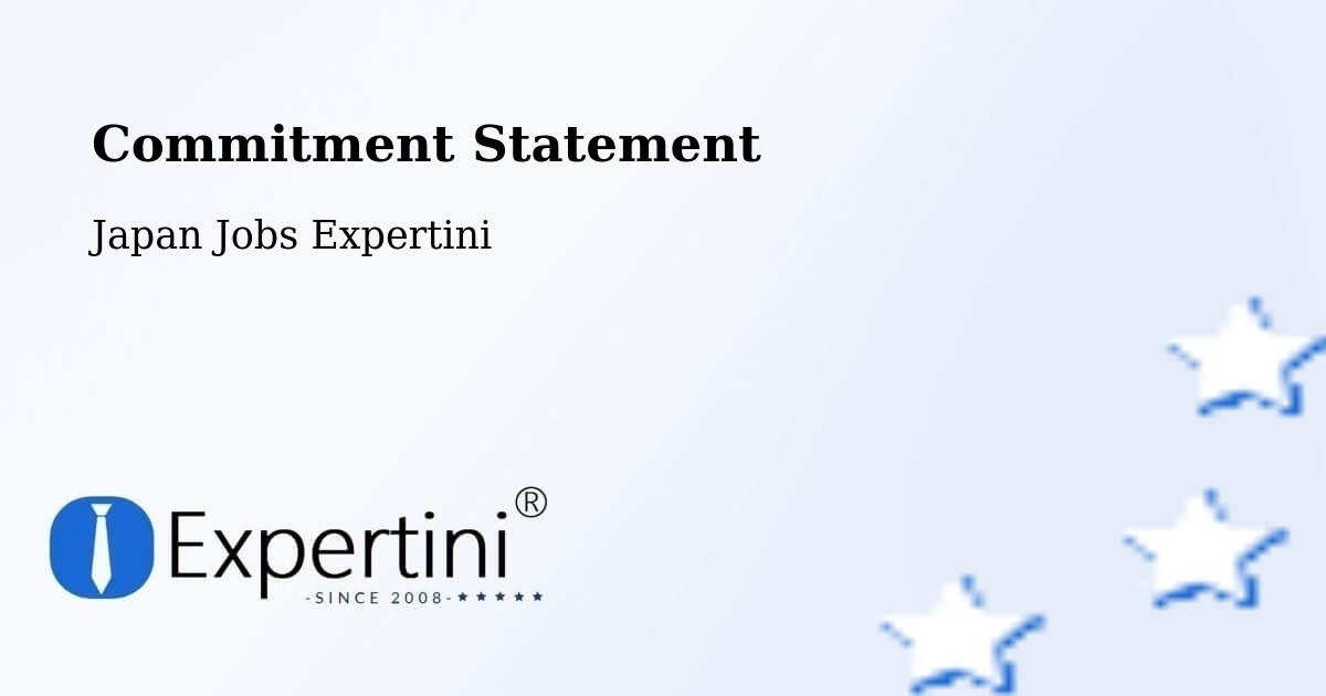 Corporate Commitment – Minato - Japan Jobs Expertini