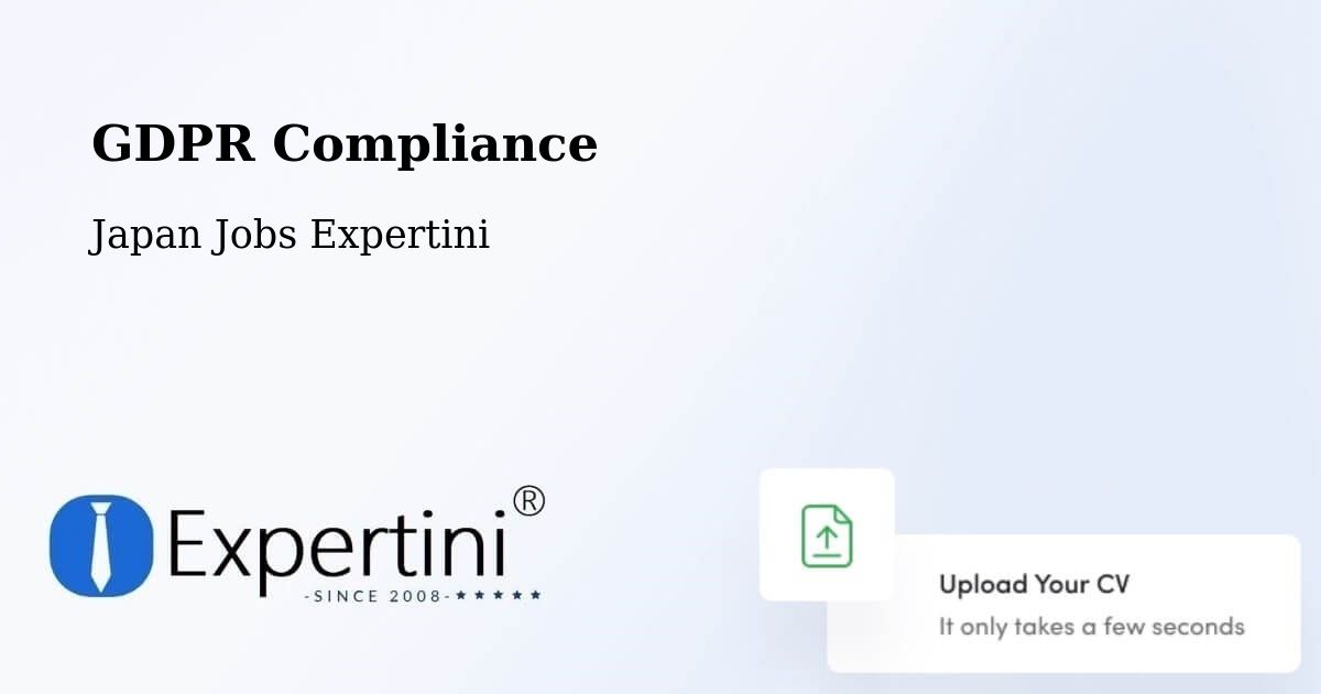 EU GDPR Compliance Statement – Minato - Japan Jobs Expertini