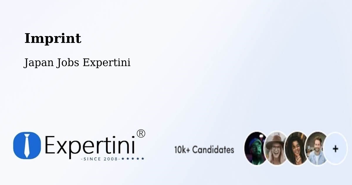 Imprint – Minato - Japan Jobs Expertini