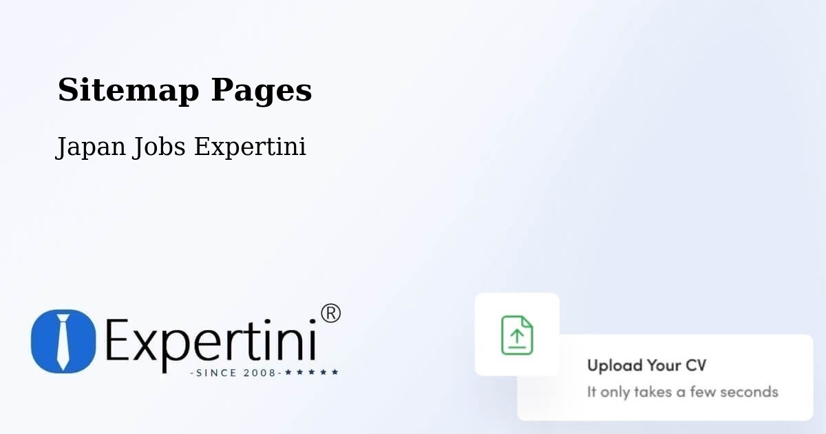 Sitemap Pages - Minato - Japan Jobs Expertini